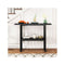 Faux Marble Sofa Table With Faux Marble Tabletop