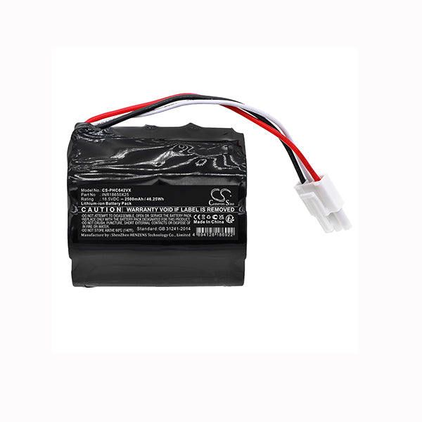 Cameron Sino Cs Phc642Vx 2500Mah Battery For Philips Fc6401 Vacuum