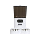 5L Auto Pet Feeder Automatic Camera Wi Fi White