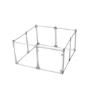 Playpen Transparent Acrylic Clear Folding Dog Fence Kennel 8 Panel