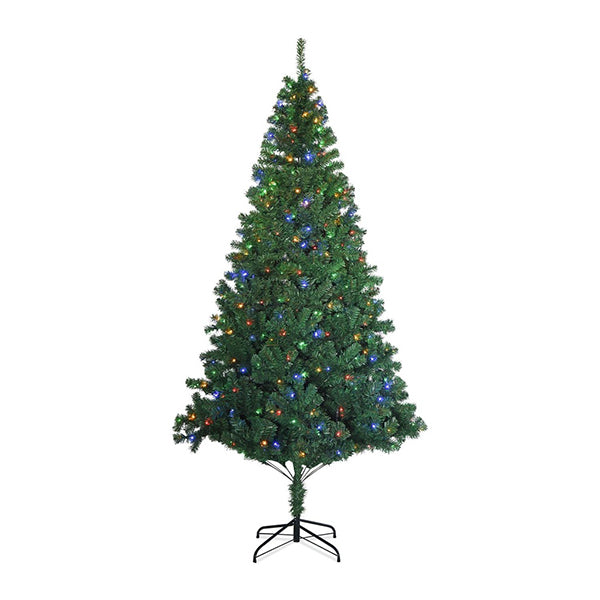 210Cm Christmas Tree With 4 Colour Led