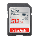 SanDisk 512GB Ultra SDXC UHS-I Card (SDSDUNC-512G-GN6IN)