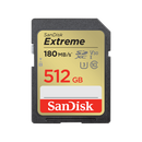 SanDisk 512GB Extreme SD UHS-I Card (SDSDXVV-512G-GNCIN)