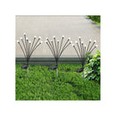 Solar Lawn Lights 8 Led 4Pc Or 6Pc Outdoor