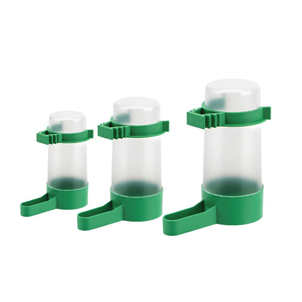 5X Bird Cage Water Dispenser Drinker Automatic Pet Parrot