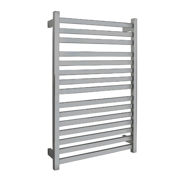 Ezy Fit Heated Towel Rail Flat Tube Dual Wired W600Mm X H920Mm Polish