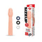 Size Up Realistic 2 Inch Penis Extender Flesh Penis Extension Sleeve