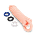 Size Up Realistic 1 Inch Penis Extender 1 Inch Penis Extension Sleeve