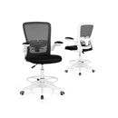 Ergonomic Drafting Chair With Flip Up Armrest