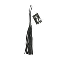 Sex And Mischief Mini Flogger Black 53 Cm Flogger Whip
