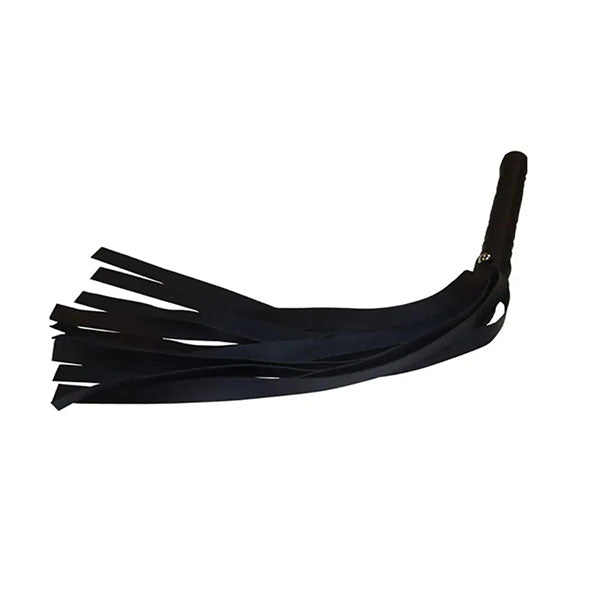 Sex And Mischief Mini Flogger Black 53 Cm Flogger Whip