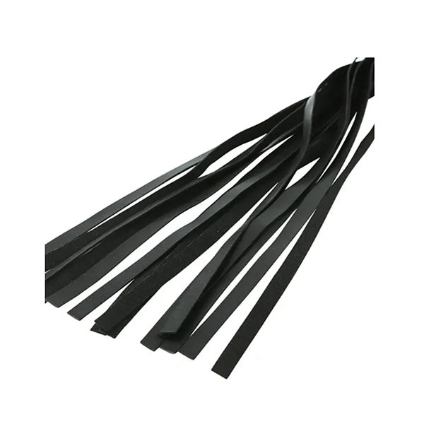 Sex And Mischief Mini Flogger Black 53 Cm Flogger Whip