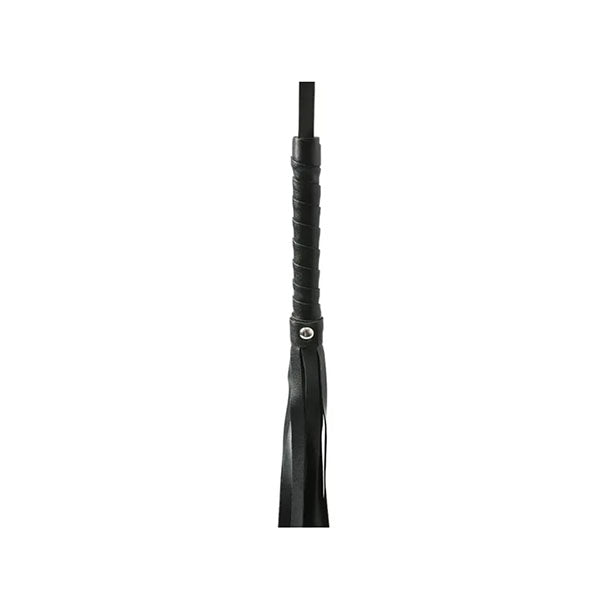 Sex And Mischief Mini Flogger Black 53 Cm Flogger Whip