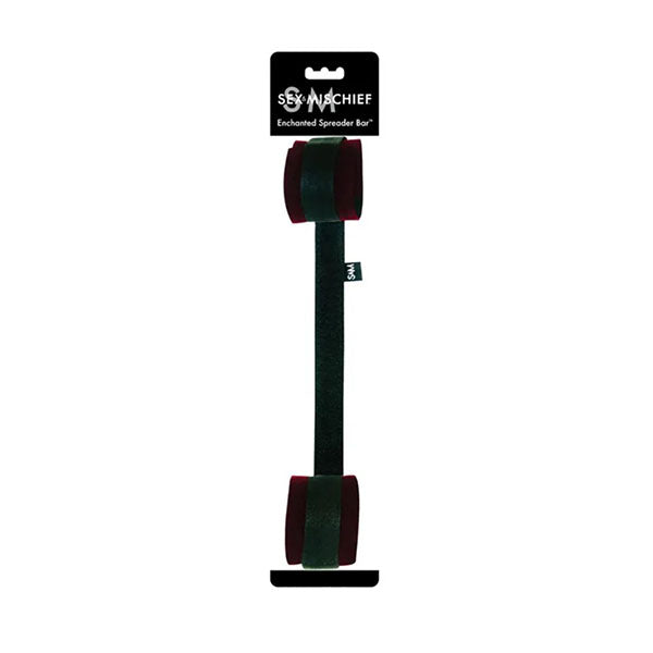 Sex And Mischief Enchanted Spreader Bar Black Red Restraints
