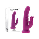 Playboy Pleasure Fluffle Purple Usb Rechargeable Rabbit Vibrator