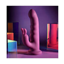 Playboy Pleasure Fluffle Purple Usb Rechargeable Rabbit Vibrator