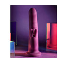 Playboy Pleasure Fluffle Purple Usb Rechargeable Rabbit Vibrator