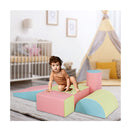 Kid Crawl Climb Foam Shapes Playset For Toddlers