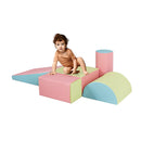 Kid Crawl Climb Foam Shapes Playset For Toddlers