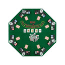 8 Player Foldable Poker Table Top With Carrying Bag
