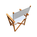 Foldable Directors Outdoor Chair Wooden Camping Beach