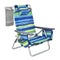2 Pack Folding Backpack 5 Position Beach Chair With Pillow For Outdoor