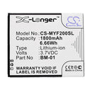 Cameron Sino Cs Myf200Sl 1800Mah Battery For Myphone Fun 2 Mobile