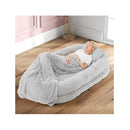 Washable Fluffy Faux Fur Nap Bed Fits Pets And People Adults Doze Off