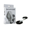 Sex And Mischief Furry Handcuffs Black Restraints