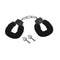 Sex And Mischief Furry Handcuffs Black Restraints
