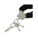Sex And Mischief Furry Handcuffs Black Restraints