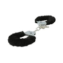 Sex And Mischief Furry Handcuffs Black Restraints