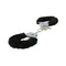 Sex And Mischief Furry Handcuffs Black Restraints