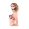 Sex And Mischief Brat Ball Gag Black Rose Gold Mouth Restraint