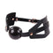 Sex And Mischief Brat Ball Gag Black Rose Gold Mouth Restraint