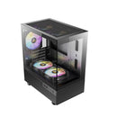 Antec Cx200M Rgb Elite Matx 270 Degrees View Usb Audio Gaming Case