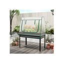 3 In 1 Raised Garden Bed With Greenhouse Cover And Trellis