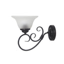 Gaston Traditional Frost Wall Light