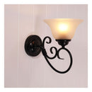Gaston Traditional Frost Wall Light