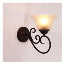 Gaston Traditional Frost Wall Light