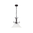 Gaston Single Pend Bronze Traditional Frost Pendant