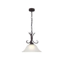 Gaston Single Pend Bronze Traditional Frost Pendant