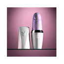 Playboy Pleasure Getaway White Purple Rechargeable Tapping Stimulator