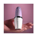 Playboy Pleasure Getaway White Purple Rechargeable Tapping Stimulator