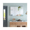 Frameless Bathroom Wall Mounted Mirror Cabinet With Doors And Shelves