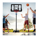 130 350Cm Height Adjustable Basketball Hoop With 2 Nets