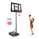 130 350Cm Height Adjustable Basketball Hoop With 2 Nets