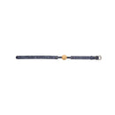 Sex And Mischief Cougar Ball Gag Navy Blue Gold Mouth Restraint