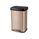50L Step Trash Can With Soft Close Lid And Deodorizer Compartment