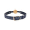 Sex And Mischief Cougar Ball Gag Navy Blue Gold Mouth Restraint